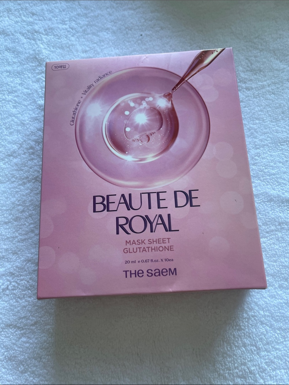 BEAUTE DE ROYAL Mask Sheet by THE SAEM - Pink Glow
